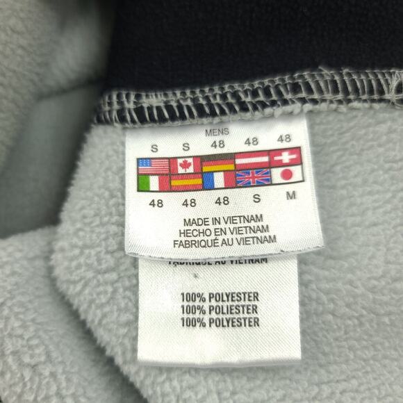 Spyder Core Sweater Fleece Pullover Womens S Gray Black 1/2 Zip - Picture 4 of 7